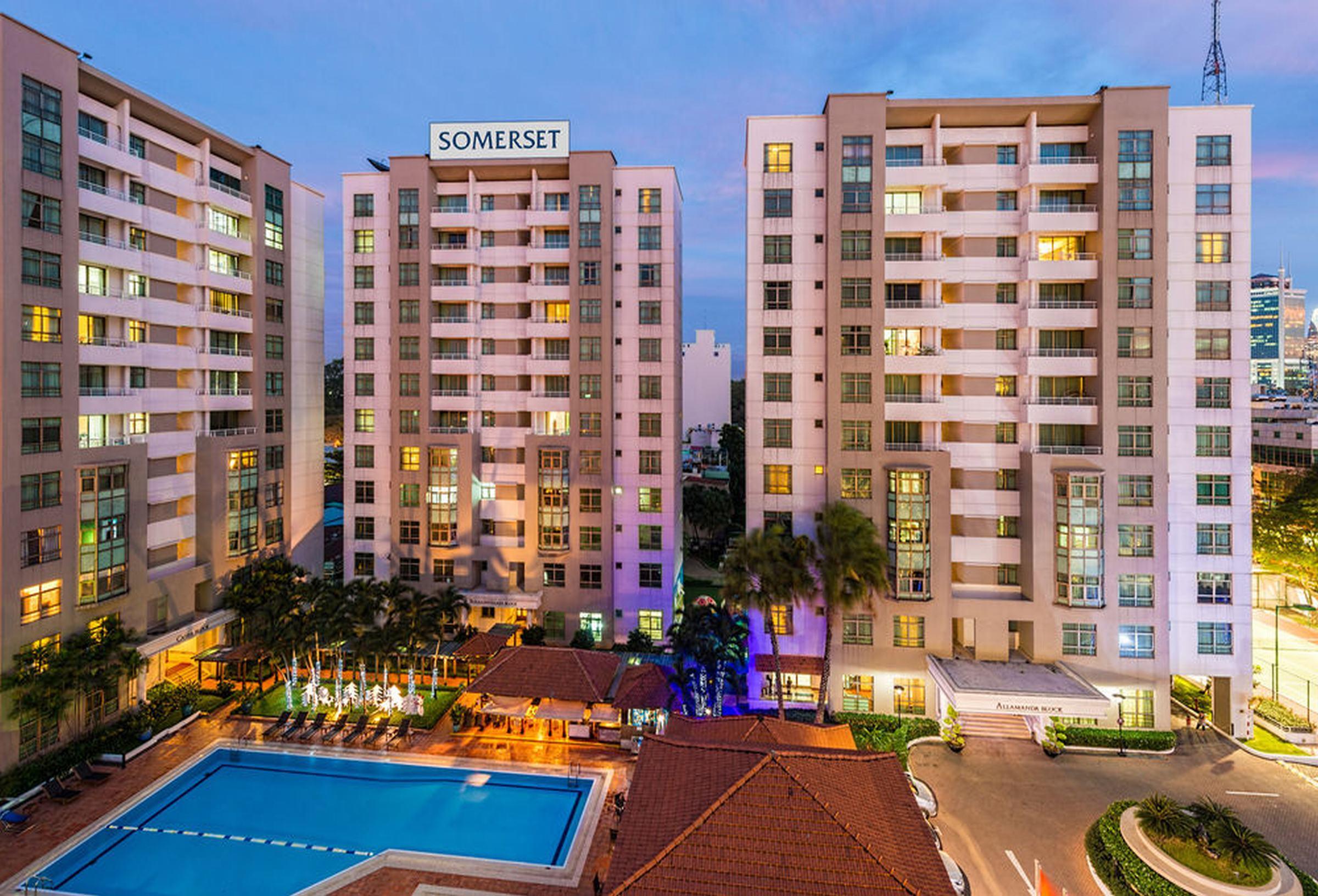 Somerset Хошимин Екстериор снимка Somerset Residences